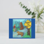 ベアーズおもしろいRick London ポストカード (スタンド正面)