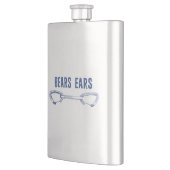 ベアーズイヤーロック登山クイックドロー フラスク (左)