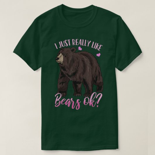 ベアーズグリズベア Tシャツ (デザイン正面)