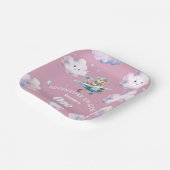 ベアーズスカイワードソイリー：最初の誕生日紙プレート ペーパープレート (傾斜あり)