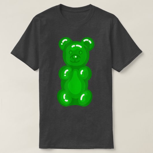 ベアーズチルドレンズグリーン愛好家グミベア Tシャツ (デザイン正面)