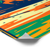 ベアーズナショナルモニュメントユタレトロ ポスター (角)