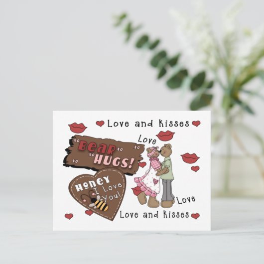 ベアーズハグ ポストカード (スタンド正面)