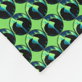 ベアーズブランケットオーロラベアアートフリースブランケット フリースブランケット (角)