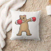 ベアーズボクサーアットボクサーボクシング&ヒップホップダンスダブ クッション (ブランケット)