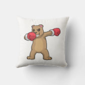 ベアーズボクサーアットボクサーボクシング&ヒップホップダンスダブ クッション (裏面)