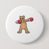 ベアーズボクサーアットボクサーボクシング&ヒップホップダンスダブ 缶バッジ (正面)