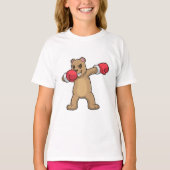 ベアーズボクサーアットボクサーボクシング&ヒップホップダンスダブ Tシャツ (正面)