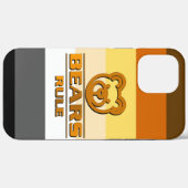 ベアーズルールクラシックベアープライド国旗 Case-Mate iPhoneケース (裏面 (横))