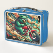 ベアーズワイルドモーターサイクルアドベンチャー メタルランチボックス (正面)