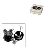 ベアーズ株式市場ドル署名マネースタンプ ラバースタンプ (押印)