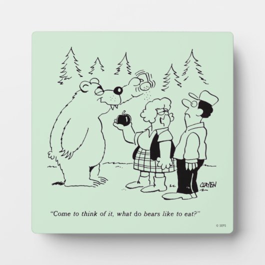 ベアーズ・ディナー フォトプラーク (正面)