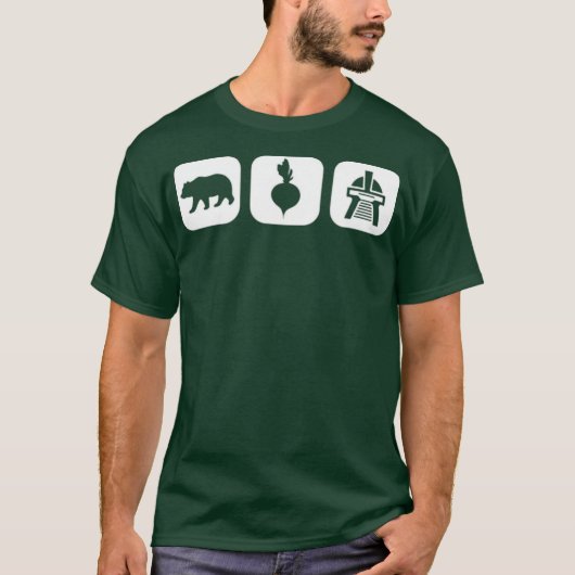 ベアーズ ビーツ バトルスター ギャラクティカ v2 tシャツ (正面)