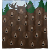 ベアーズ·ベアーズ·ベアーズ·シャワー·カーテン シャワーカーテン (正面)