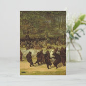 ベアーダンス絵画ズ – ウィリアム・ホルブルック・ヒゲ 招待状 (スタンド正面)