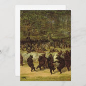 ベアーダンス絵画ズ – ウィリアム・ホルブルック・ヒゲ 招待状 (正面/裏面)