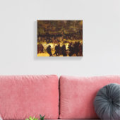 ベアーダンス、1870年ウィリアム・ホルブルック・ヒゲ キャンバスプリント (インサイチュ (リビング))