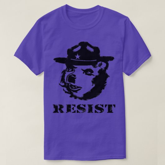 ベアーチェレジストを押し付ける1 Tシャツ (デザイン正面)