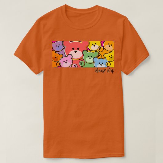 ベアーディップ Tシャツ (デザイン正面)