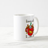 ベアードの家紋-ベアードの紋章付き外衣 コーヒーマグカップ (正面右)