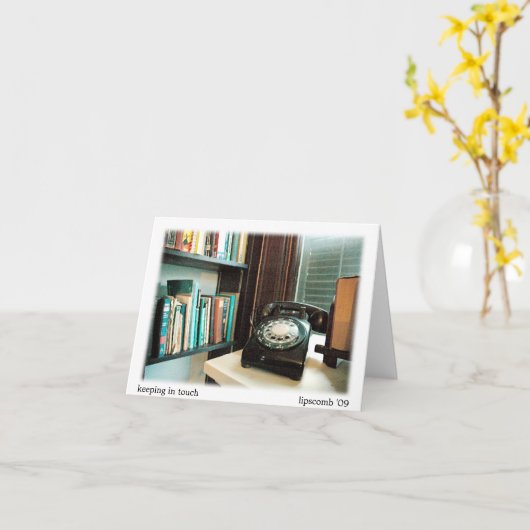 ベアードの本 カード (黄色い花)