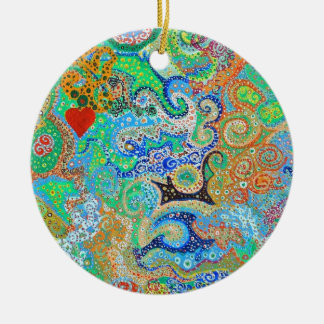ベアードのduschatkoによる私の幸せな場所のオーナメント セラミックオーナメント