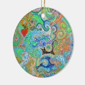 ベアードのduschatkoによる私の幸せな場所のオーナメント セラミックオーナメント (左)