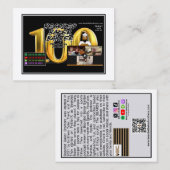 ベアードベーカー銀行トレーディングカード:第100話 コーリングカード (正面/裏面)