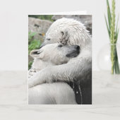 ベアーハグ友情 カード (正面)