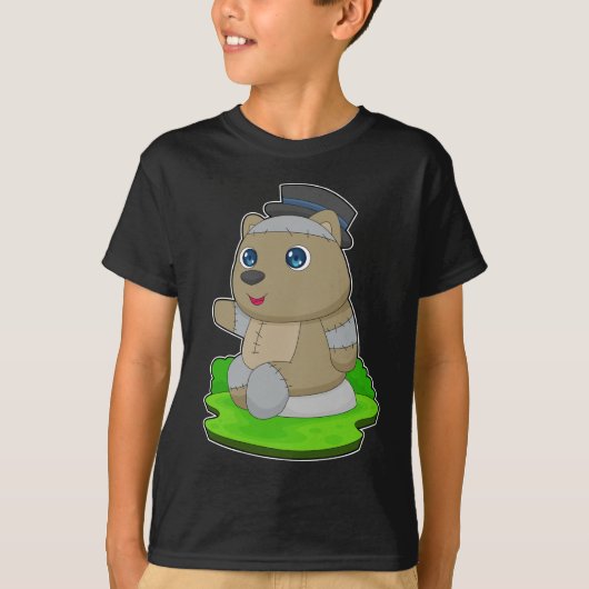ベアーハロウィーンゾンビ Tシャツ (正面)