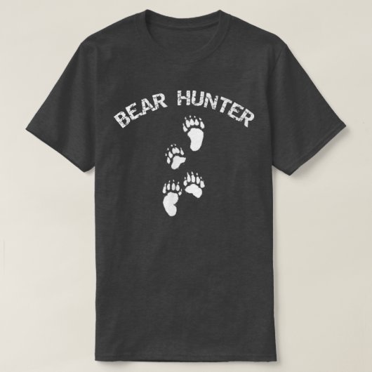 ベアーハンターベア狩り Tシャツ (デザイン正面)