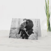 ベアーハンター, 1909 カード (正面)