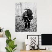 ベアーハンター， 1909 ポスター (ホームオフィス)