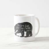 ベアーバイブル41-10イザヤ恐れてはいけない コーヒーマグカップ (正面右)