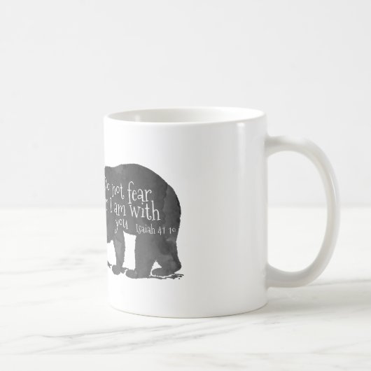 ベアーバイブル41-10イザヤ恐れてはいけない コーヒーマグカップ (右)