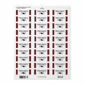 ベアーバッファロープレイドランバージャック住所 シール (フルシート)