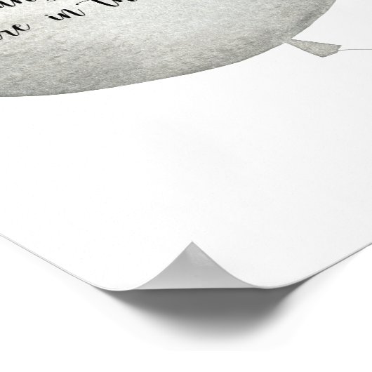 ベアーバルーンはテディベアのポスターの数を推測 ポスター (角)