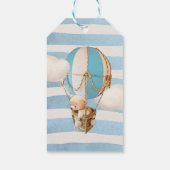 ベアーバルーンクラウドベビーシャワーギフトラベル ギフトタグ (裏面)
