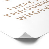 ベアーバルーンモダンベビーシャワーおしゃぶり狩り ポスター (角)