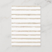 ベアーバルーンモダンベビ男女兼用ーシャワー エンクロージャーカード (裏面)