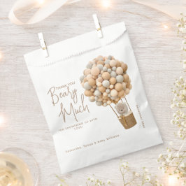 ベアーバルーンモダンベビ男女兼用ーシャワー フェイバーバッグ