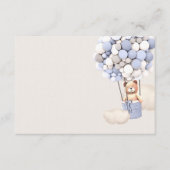 ベアーバルーン空白のエンクロージャカード エンクロージャーカード (正面)