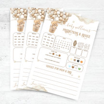 ベアーバルーン赤ちゃんシャワー予測ゲーム