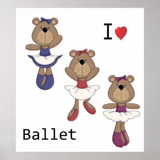 ベアーバレエ ポスター (正面)