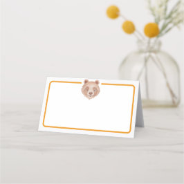 ベアーバースデーパーティー座席表- Teddy Bear Table プレイスカード