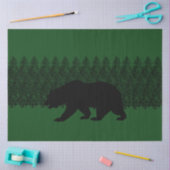 ベアーパイン森林デコップクラフト 薄葉紙 (クラフト)