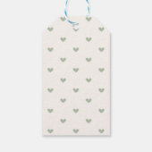 ベアーパンパスベビーシャワーありがとう ギフトタグ (裏面)