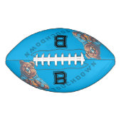 ベアーパーソナライズされたサッカー アメリカンフットボール (正面)