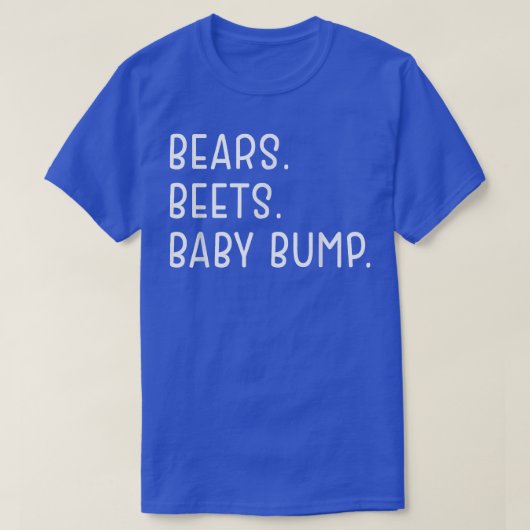 ベアービーツベビーバンプ妊娠発表 Tシャツ (デザイン正面)