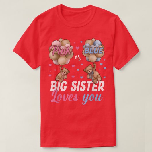 ベアーピンクかブルーの姉が愛するGender Rev Tシャツ (デザイン正面)